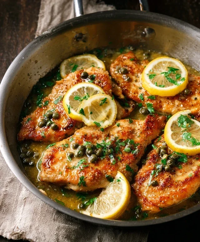 Lemon Chicken Piccata