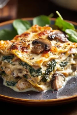 Mushroom And Spinach Lasagna Recipe