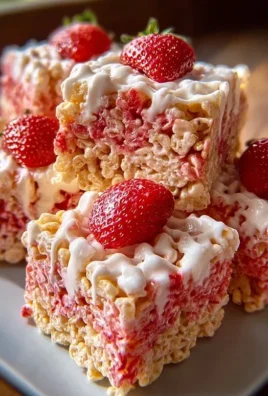 Strawberry Crunch Rice Krispie Treats