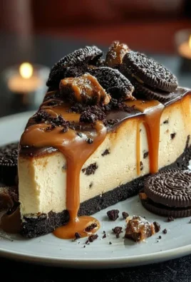 Oreo & Caramel Cheesecake