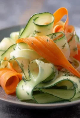Carrot and Cucumber Ribbon Salad