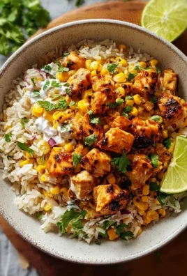 Street Corn Chicken Rice Bowl