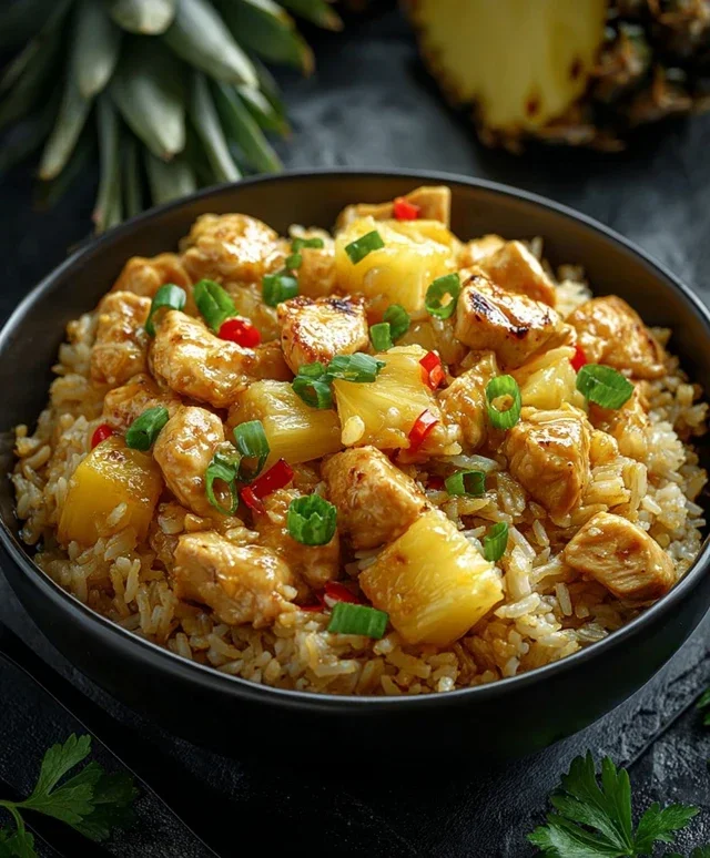 Pineapple Chicken and Rice