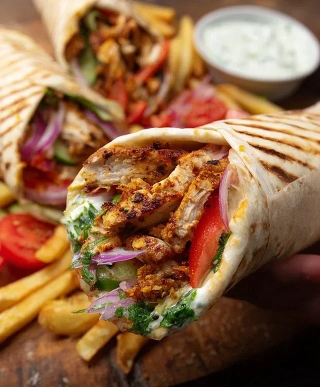 Chicken Shawarma Wrap