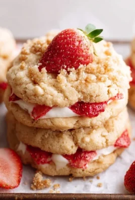 Strawberry Shortcake Cookies