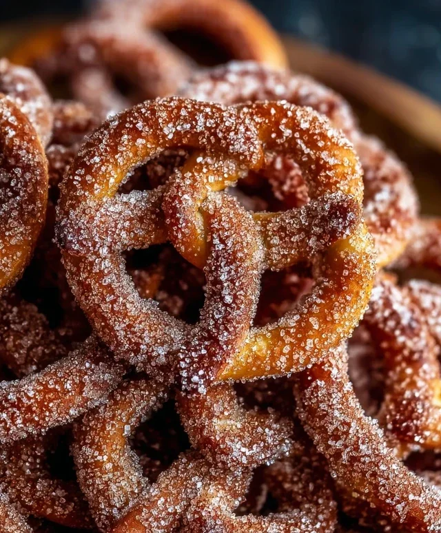 Cinnamon Sugar Pretzels