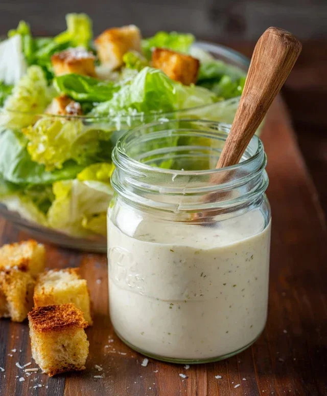 Homemade Caesar Salad Dressing