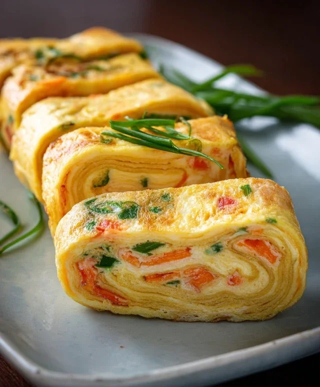 Gyeran Mari (Korean Rolled Omelette)