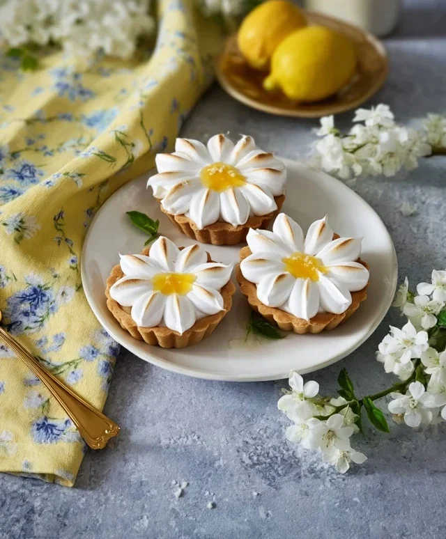 Daisy Lemon Meringue Pies