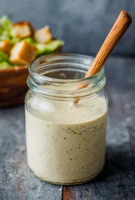 Homemade Caesar Salad Dressing
