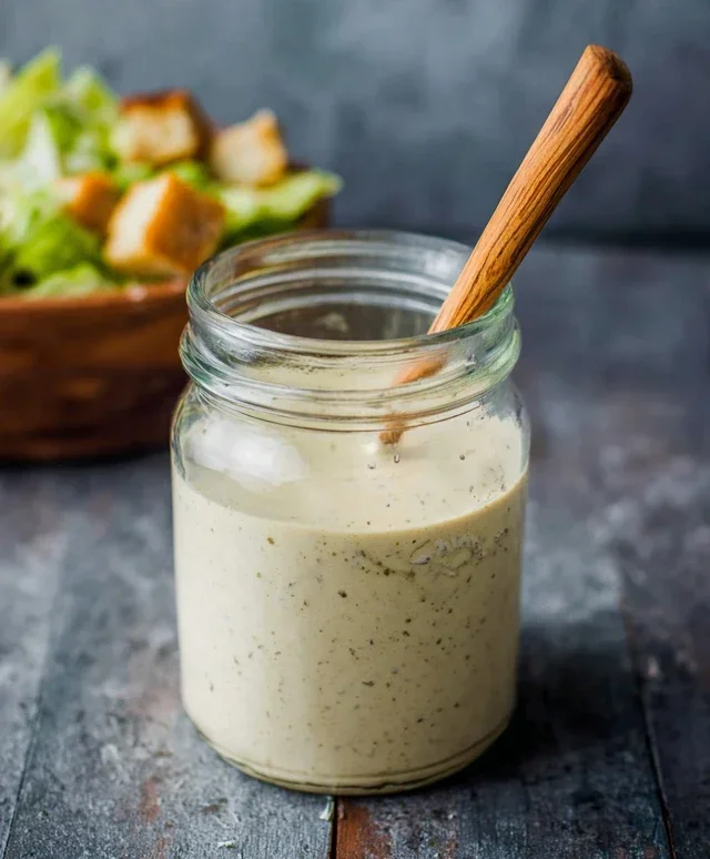 Homemade Caesar Salad Dressing