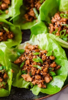 Crunchy PF Chang's Lettuce Wraps