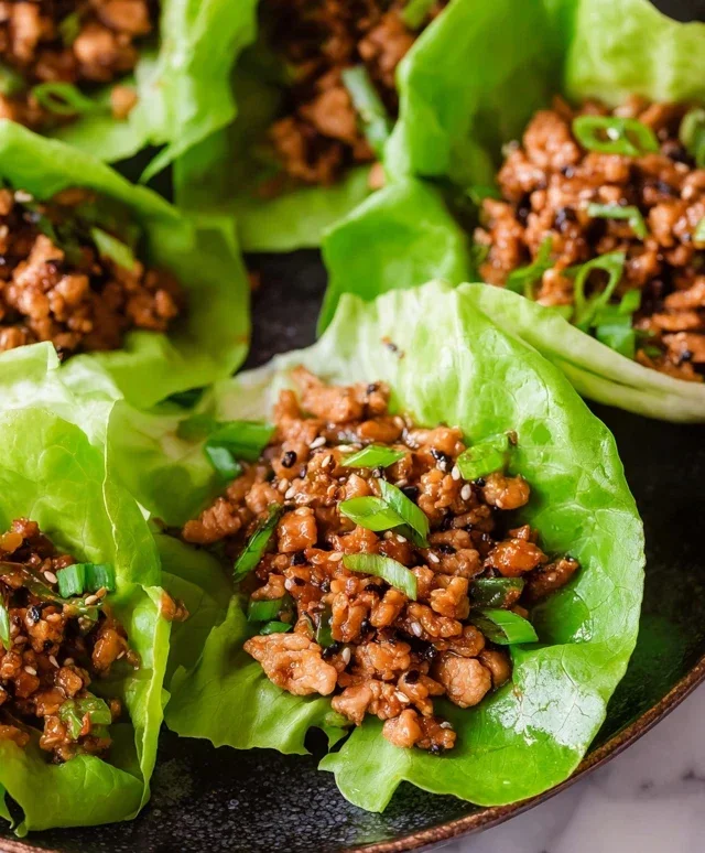Crunchy PF Chang's Lettuce Wraps