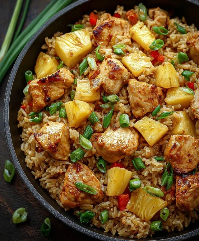 Pineapple Chicken and Rice