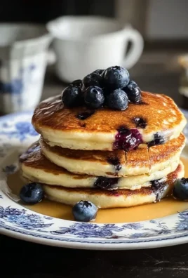 Easy Blueberry Pancake