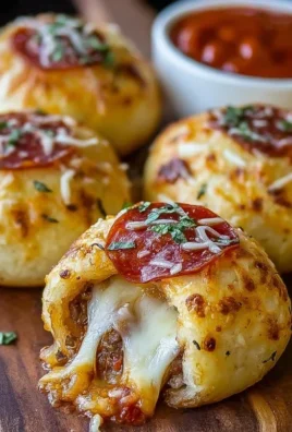 Cheesy Pizza Bombs