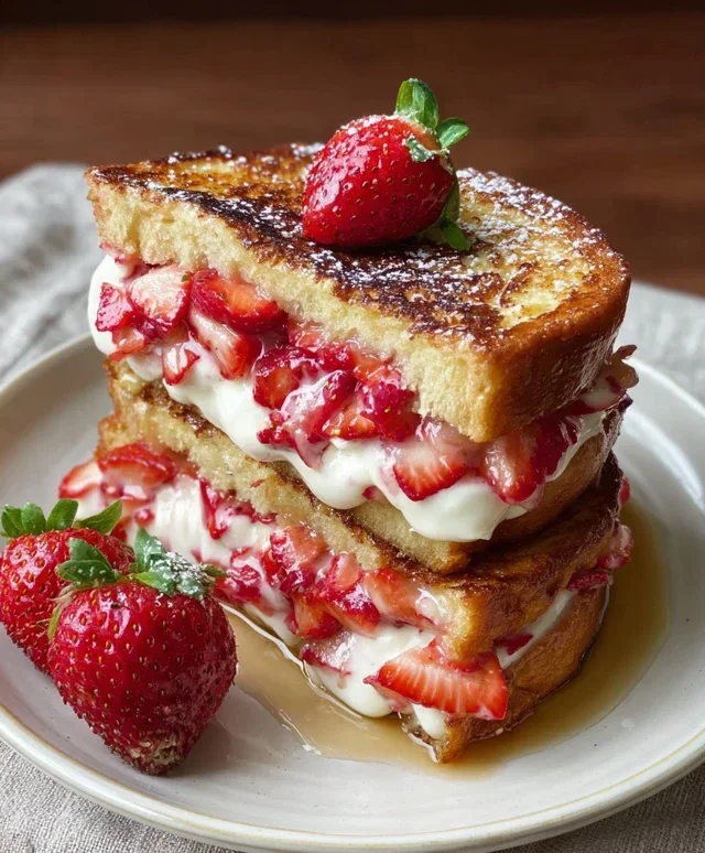 Strawberry Cheesecake French Toast