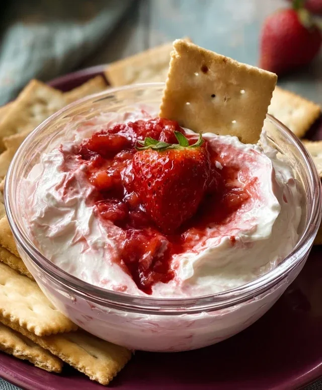 Strawberry Cheesecake Dip