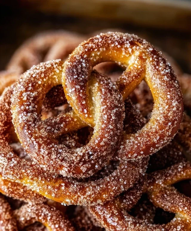 Cinnamon Sugar Pretzels