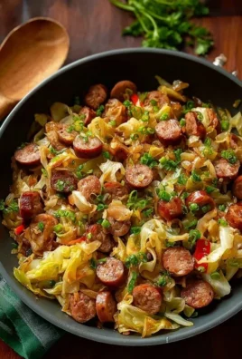 Easy Sausage and Cabbage Stir Fry