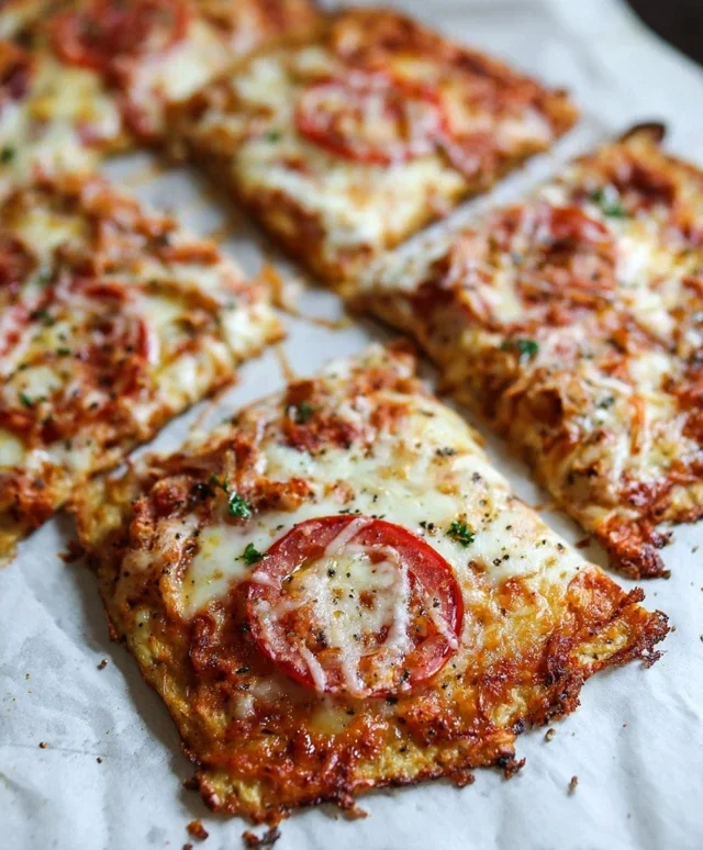 Chicken Crust Pizza (Easy Low Carb Recipe)