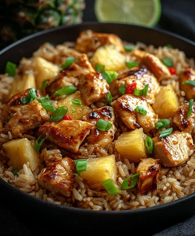 Pineapple Chicken and Rice