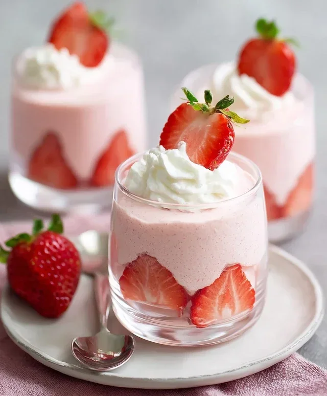 Strawberry Mousse