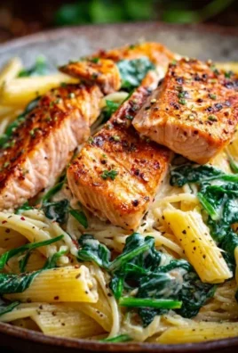 Salmon Spinach Pasta Dish: A Delicious and Nutritious Recipe to Try Today