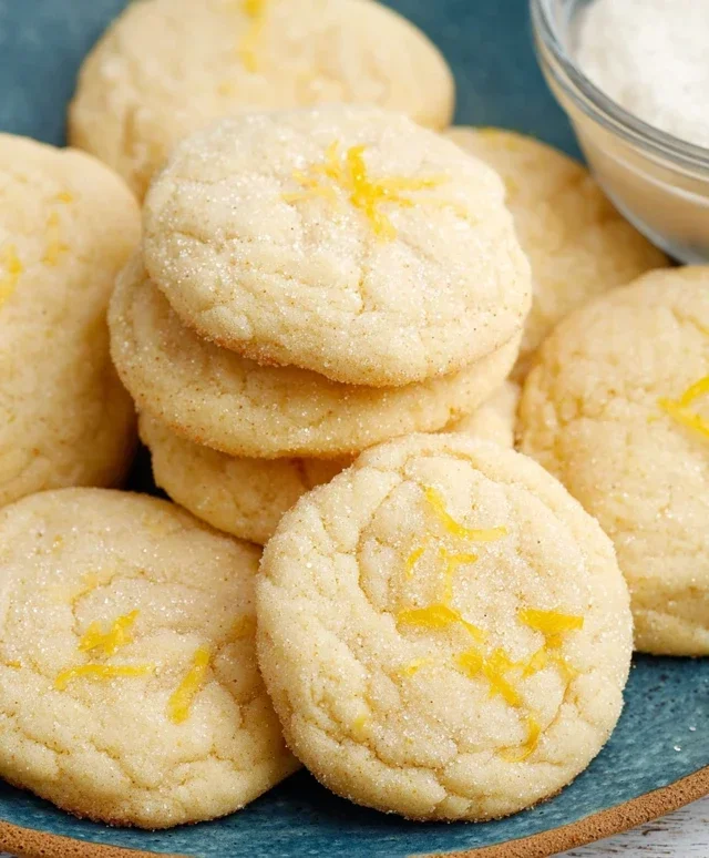 Soft & Chewy Lemon Cookies