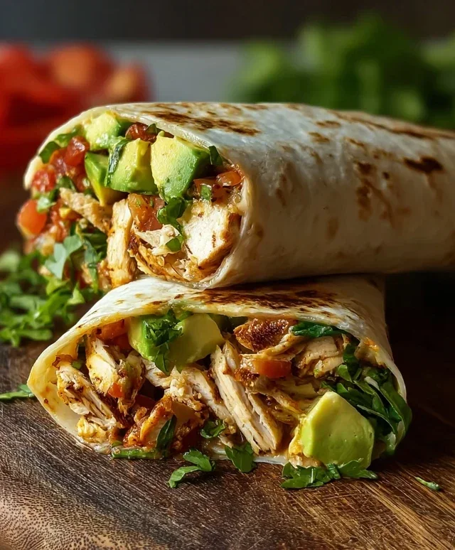 Chicken Avocado Wrap