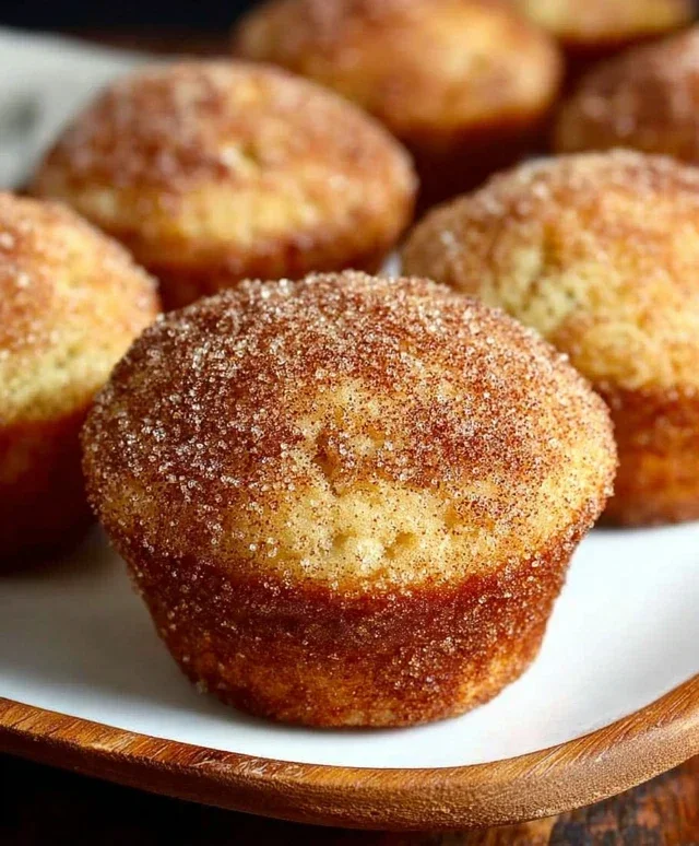 Keto Muffins- Classic Cinnamon "Sugar" Donut Style