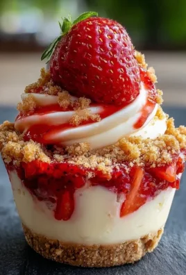 Strawberry Cheesecake Cups