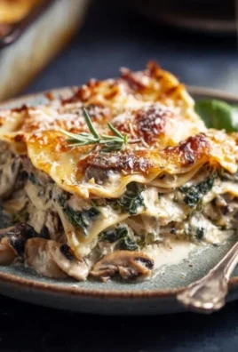 Mushroom And Spinach Lasagna Recipe