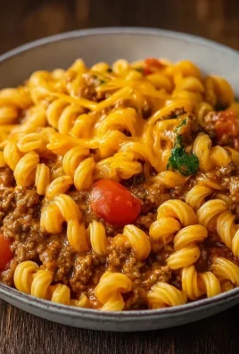 Cheesy Beef Taco Pasta