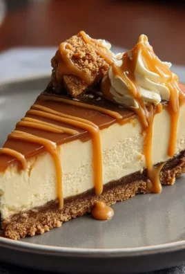 Cookie Butter Caramel Cheesecake
