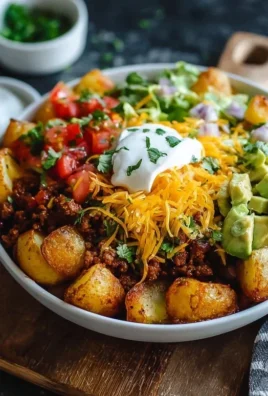 Loaded Potato Taco Bowl