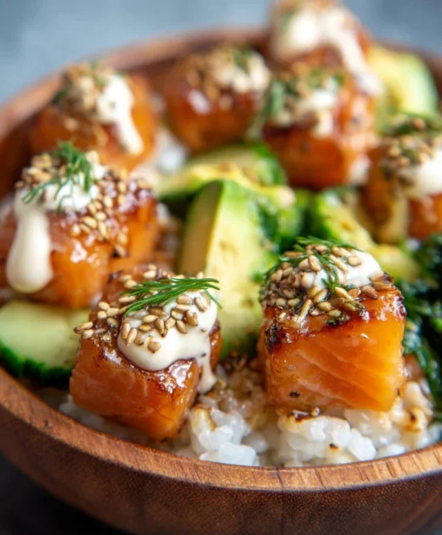 Bang Bang Salmon Bites