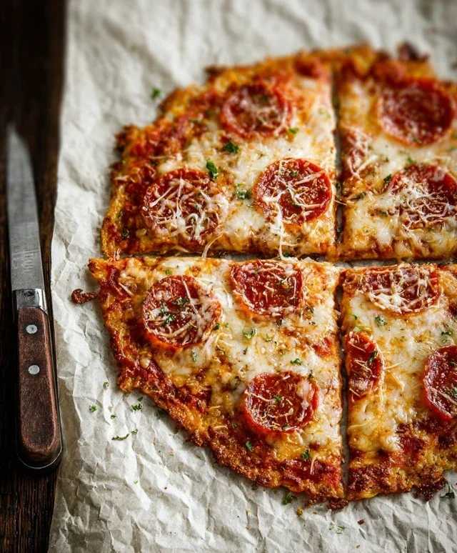 Chicken Crust Pizza (Easy Low Carb Recipe)