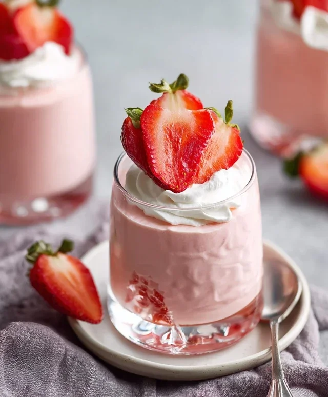 Strawberry Mousse