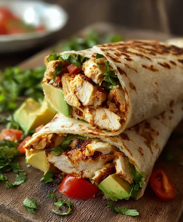 Chicken Avocado Wrap