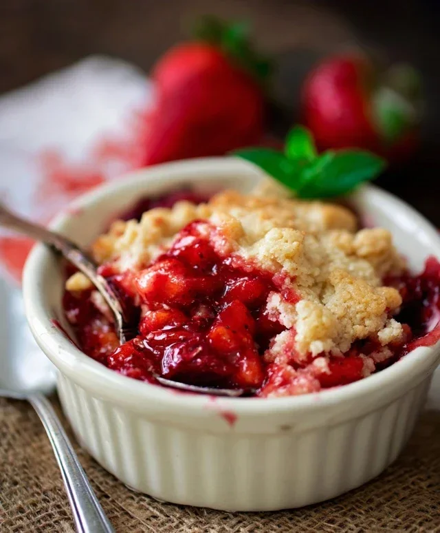 Strawberry Cobbler
