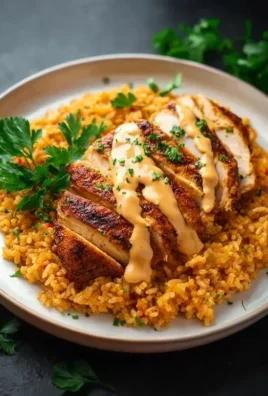 High Protein Creamy Cajun Chicken Rice