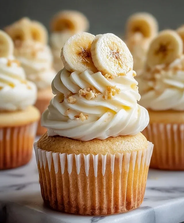Banana Pudding Cupcakes
