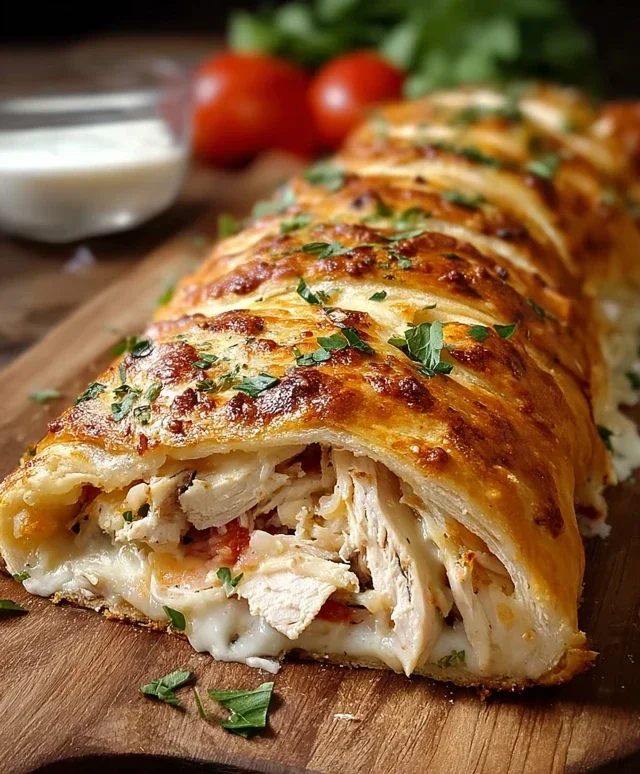 Chicken Ranch Stromboli
