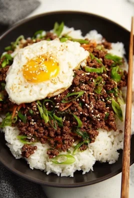 Korean Ground Beef Bowl (25-Minutes)