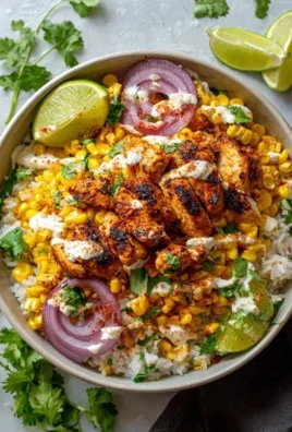 Street Corn Chicken Rice Bowl Recipe