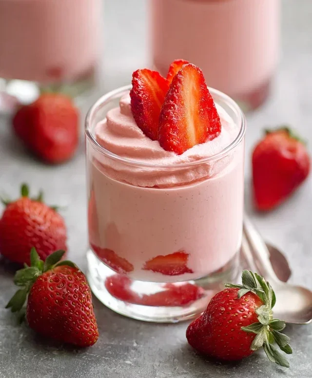 Strawberry Mousse