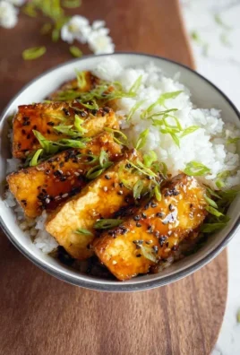 Honey Garlic Tofu