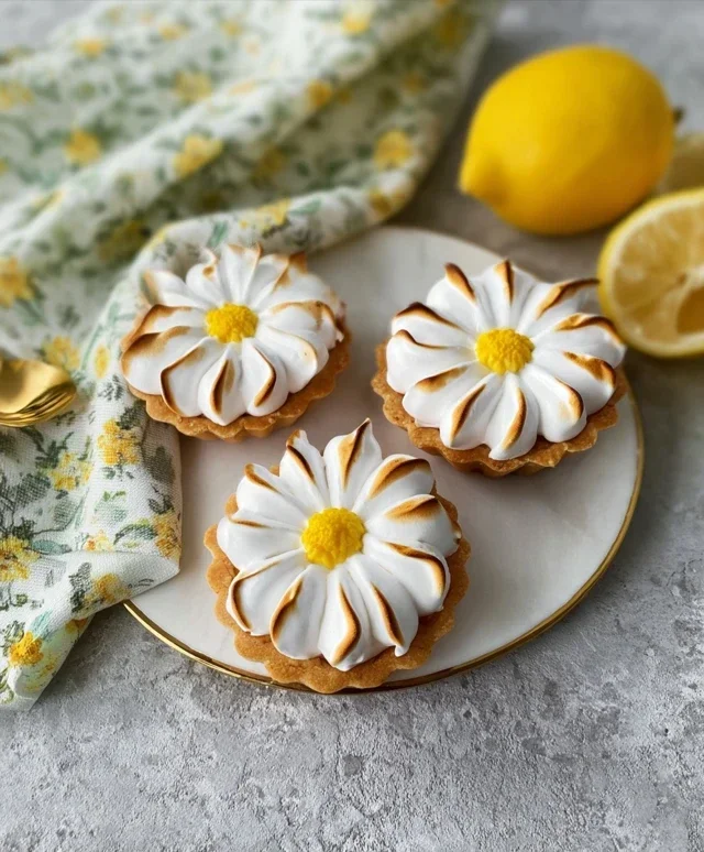 Daisy Lemon Meringue Pies