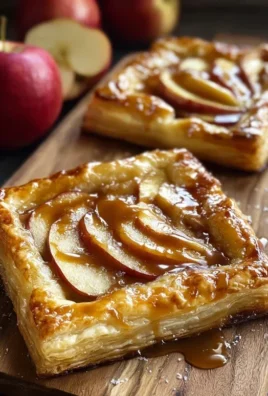 Caramel Apple Puff Pastries